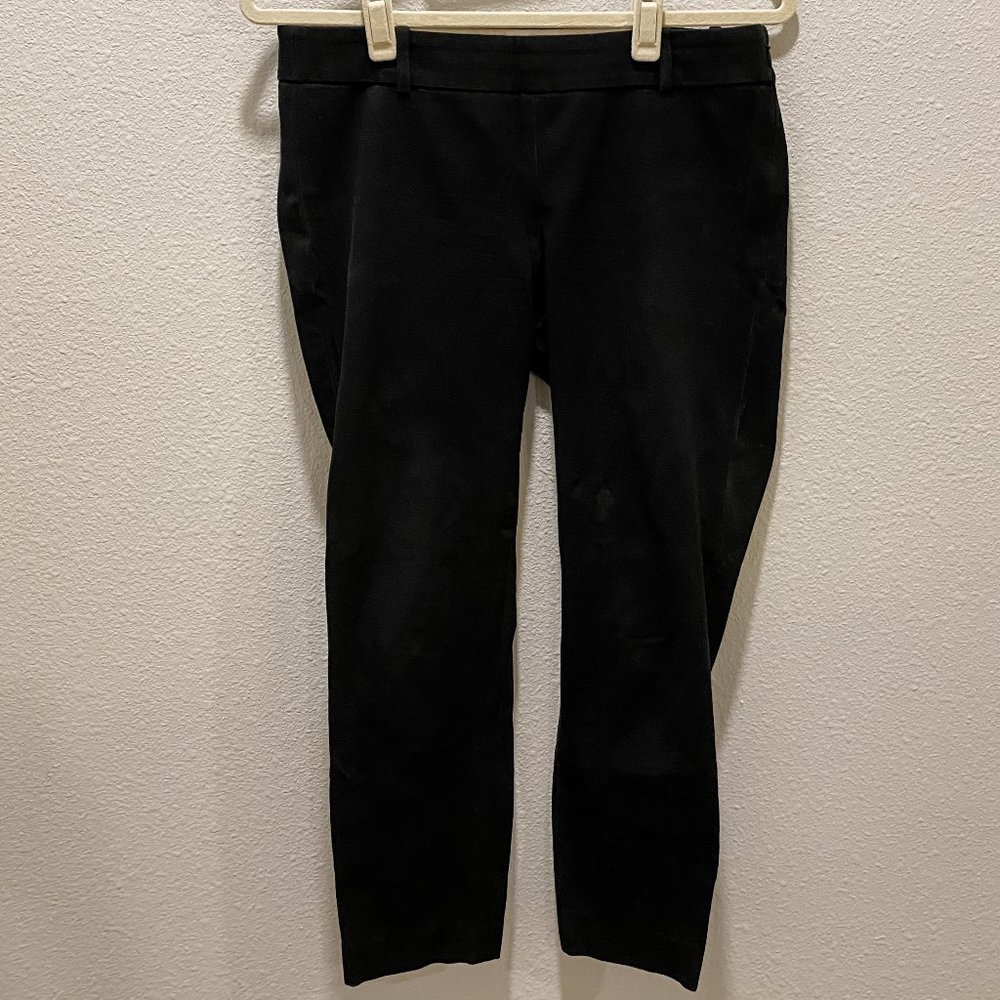 J.CREW Minnie Pants in Black Stretch Twill 4